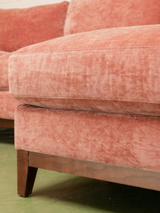 Lisette Sofa in Bianca Rosewood