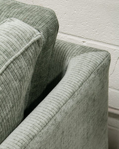 Barney Loveseat Sofa in Belmont Jade