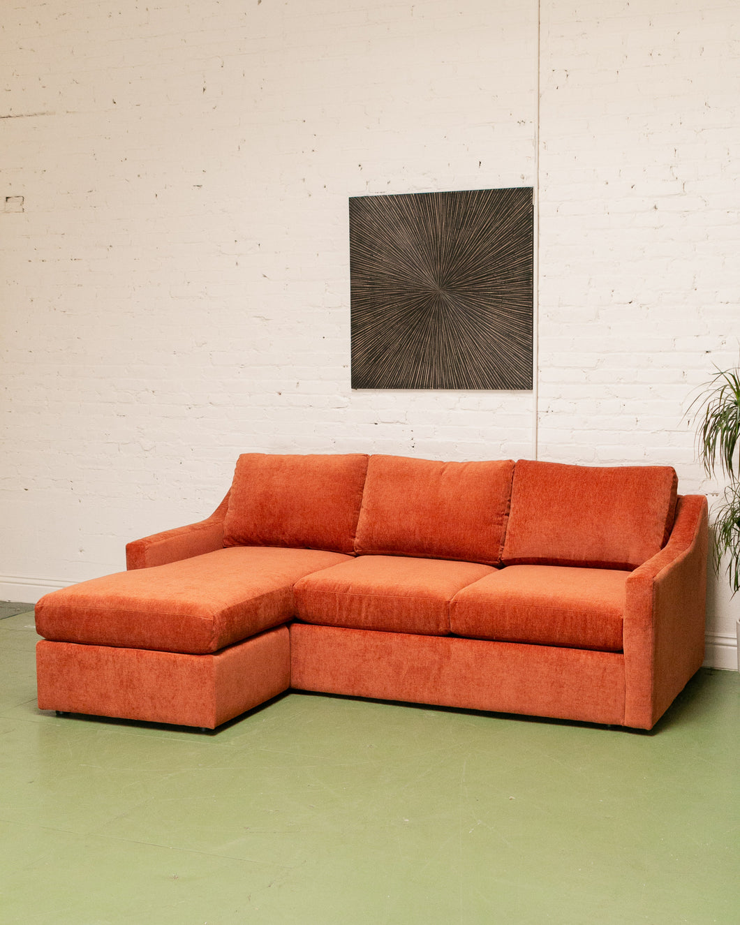 Hauser Sofa in Lovely Russet