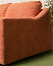 Load image into Gallery viewer, Hauser Sectional Sofa in Amadeo Tangerine
