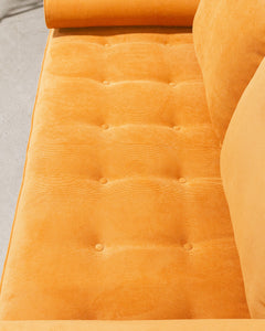 Natasha Loveseat in Parallel Tobacco