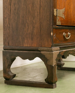 19th Century Antique Asian Medicine Cabinet