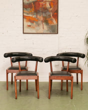 Load image into Gallery viewer, Black Horn Dining Chairs
