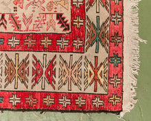 Load image into Gallery viewer, Vintage Silk and Wool Kilim Rug
