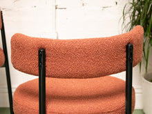 Load image into Gallery viewer, Burnt Orange Nubby Chair
