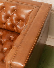 Load image into Gallery viewer, 12 Foot Leather Tufted Sofa
