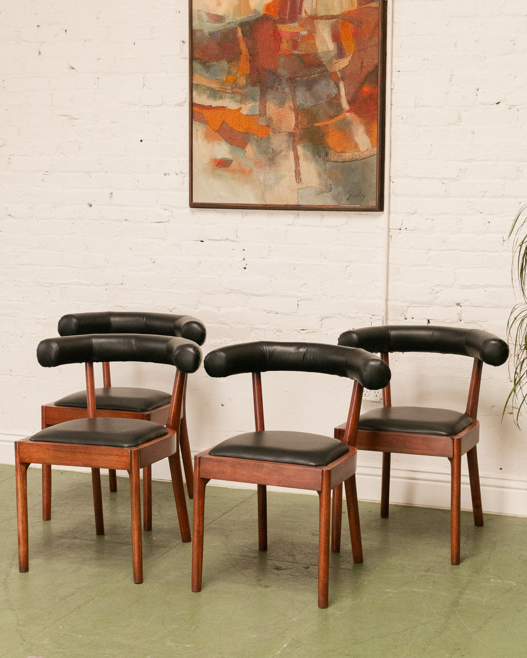 Black Horn Dining Chairs