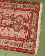 Load image into Gallery viewer, Vintage Silk and Wool Kilim Rug
