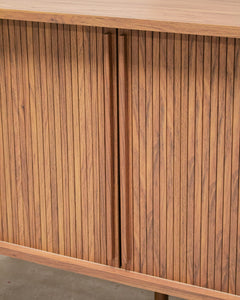 Sinalias Tambour Door Credenza