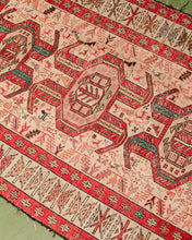 Load image into Gallery viewer, Vintage Silk and Wool Kilim Rug
