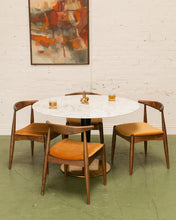 Load image into Gallery viewer, Scandinavian Dining Chair in Gold Velvet
