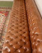 Load image into Gallery viewer, 12 Foot Leather Tufted Sofa
