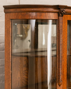 Antique Glass Hutch