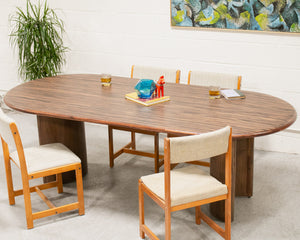 Zebra Wood Dining Table