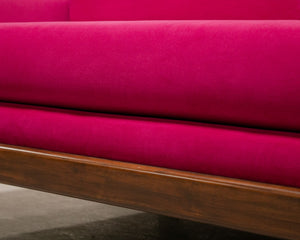 Desmond Fuchsia (Royale Berry) Sofa 72"