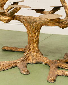 Gold Tree Dining Table