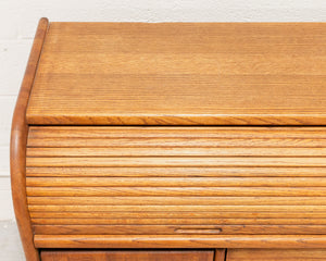 Tambour Desk Chest of Drawers