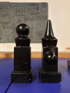 Modernist Rare Salt Pepper shakers