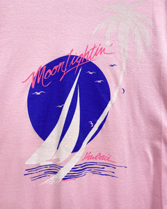 Pink Moonlightin’ Hawaii Long Shirt