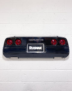 Rusnak Corvette Wall Hanging - As Found