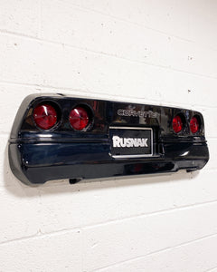 Rusnak Corvette Wall Hanging - As Found