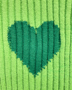 I Love My Green Sweater (L)