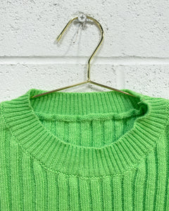 I Love My Green Sweater (L)