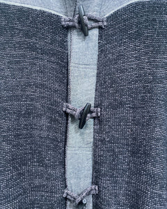 Grey Zip Up Sweater (XL)