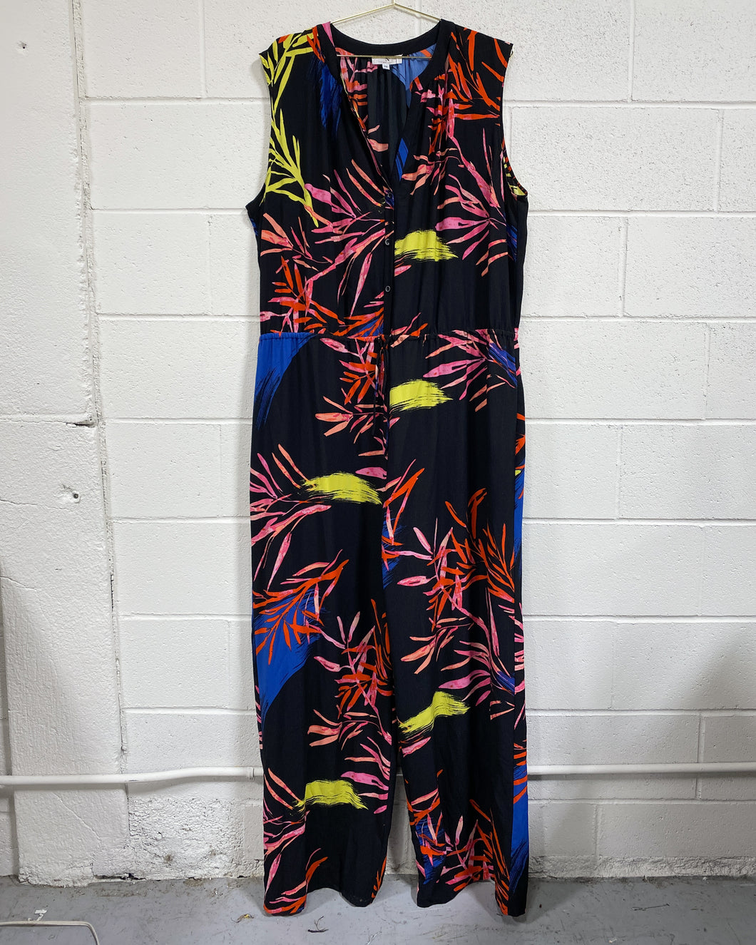 Tropical Pant Jumpsuit (3X)