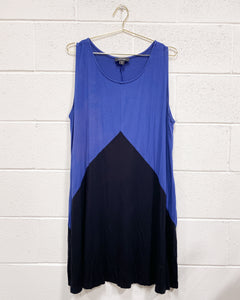 Karen Kane Blue and Black Dress (3X)