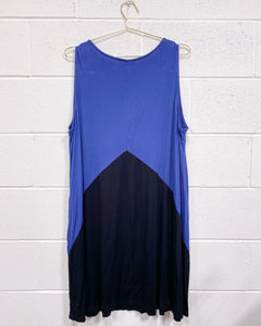 Karen Kane Blue and Black Dress (3X)