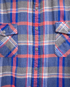 Blue and Pink Flannel (XL)