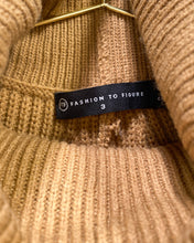 Load image into Gallery viewer, Fashion to Figure Caramel Knit Poncho (3)
