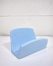 Load image into Gallery viewer, Vintage Blue Haeger Ceramic Napkin Holder
