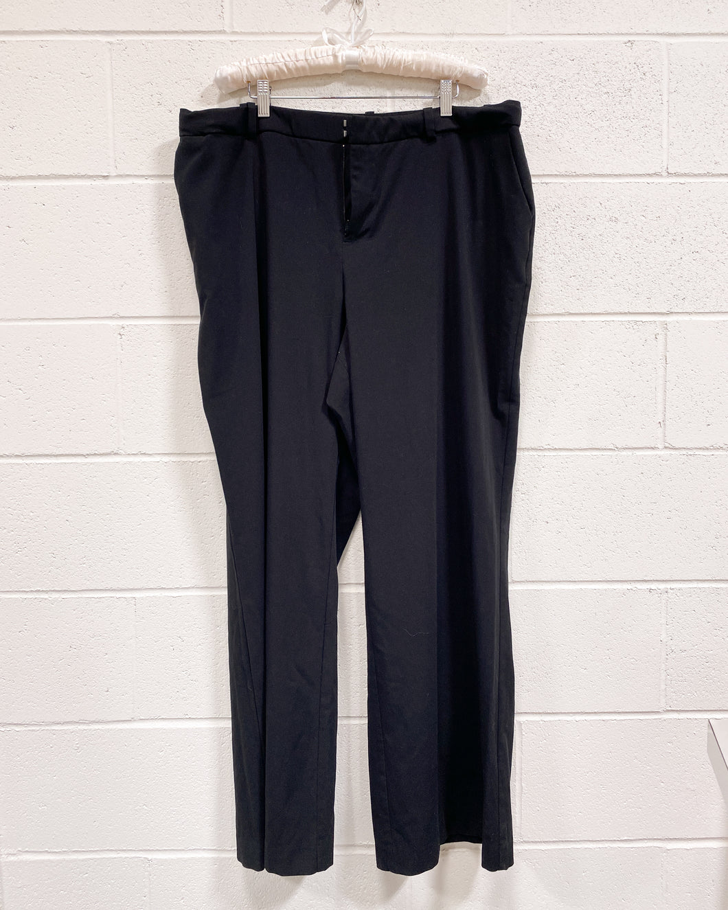 Merona Black Slacks - As Found (20W)