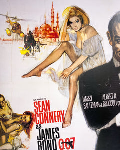 James Bond “From Russia with Love” Poster Board