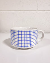 Load image into Gallery viewer, Large Blue Graph Mug
