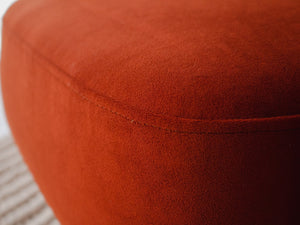 Burnt Orange Swivel Chair