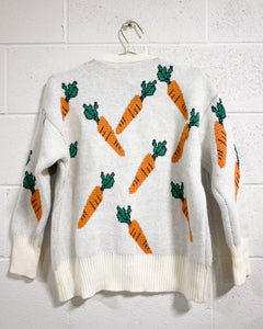 Eat Your Carrots! 🥕 Pullover Sweater