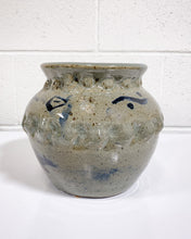 Load image into Gallery viewer, Studio Pottery Vase in Gray and Blue
