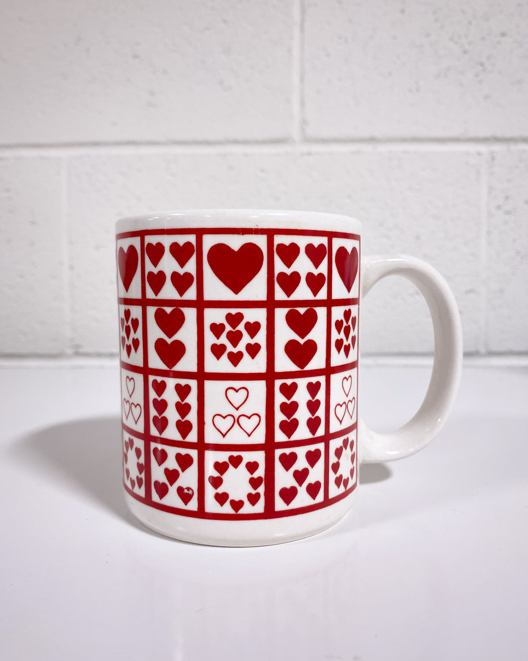 Vintage Hearts Mug