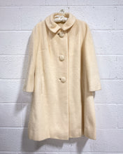 Load image into Gallery viewer, Vintage Cream Wool Coat
