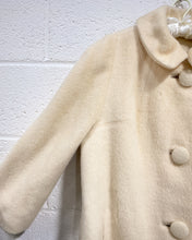 Load image into Gallery viewer, Vintage Cream Wool Coat
