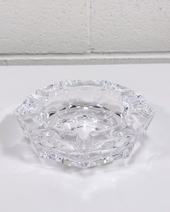 Vintage Cut Glass Ashtray