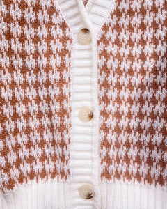 Caramel and Cream Cardigan (XL)