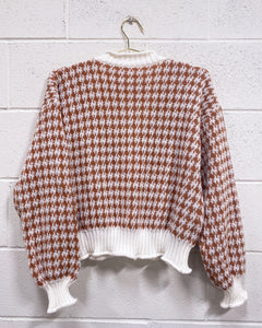 Caramel and Cream Cardigan (XL)