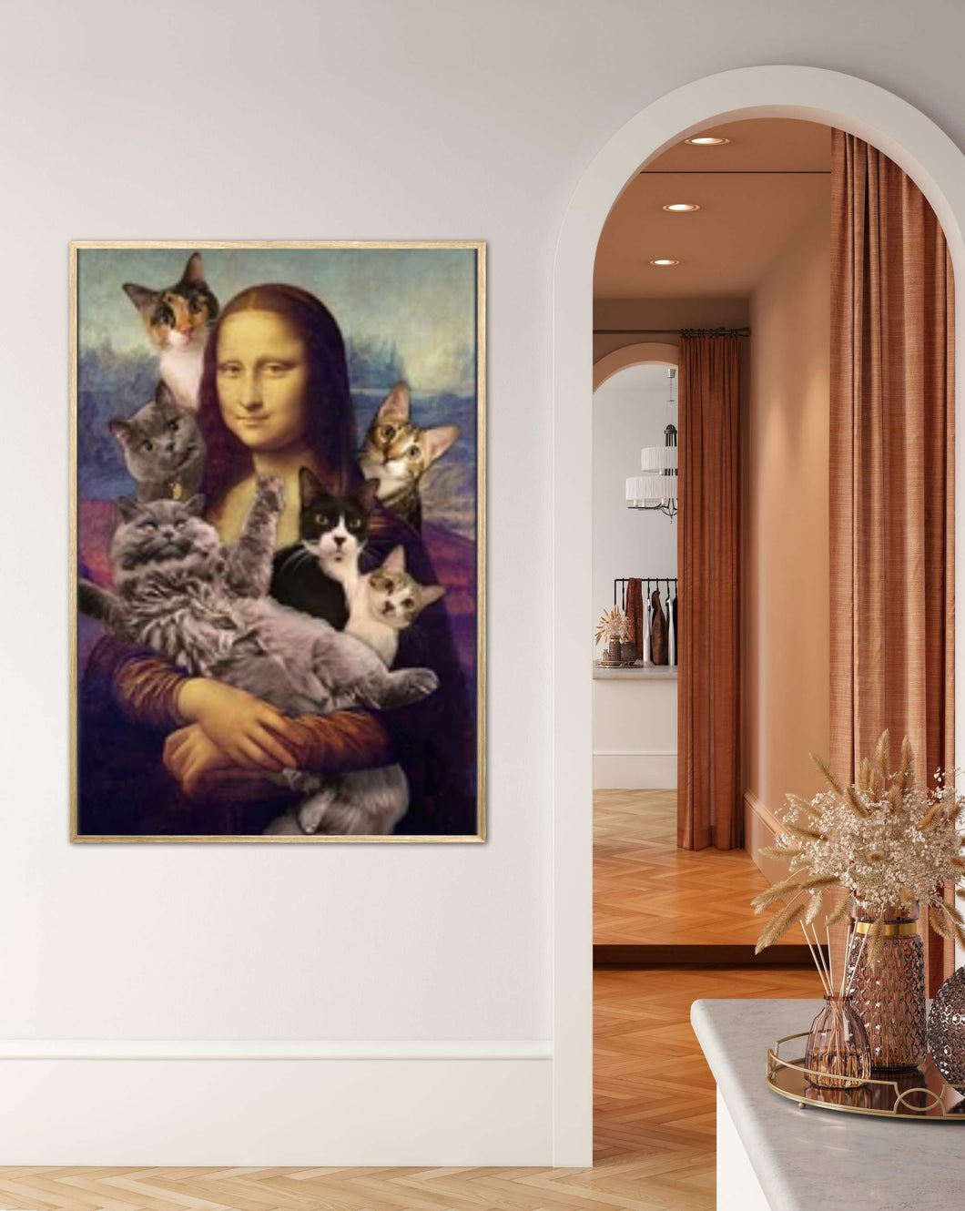 Mona and her Cats