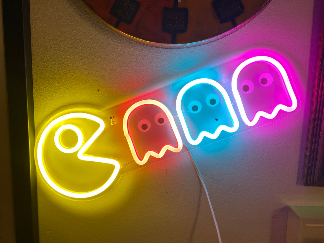 Pac-Man Neon LED