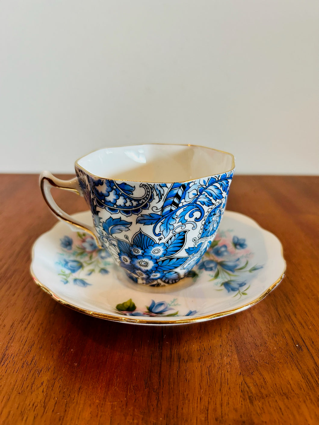 Rosina Bone China Blue Tea Set