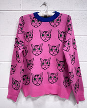 Load image into Gallery viewer, Pink Kitty Pullover Sweater (XL)
